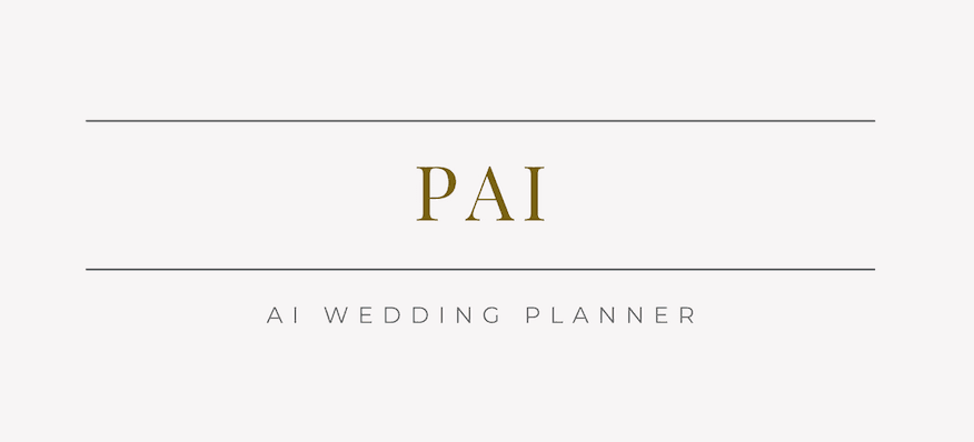 Pai - AI Wedding Planner Logo